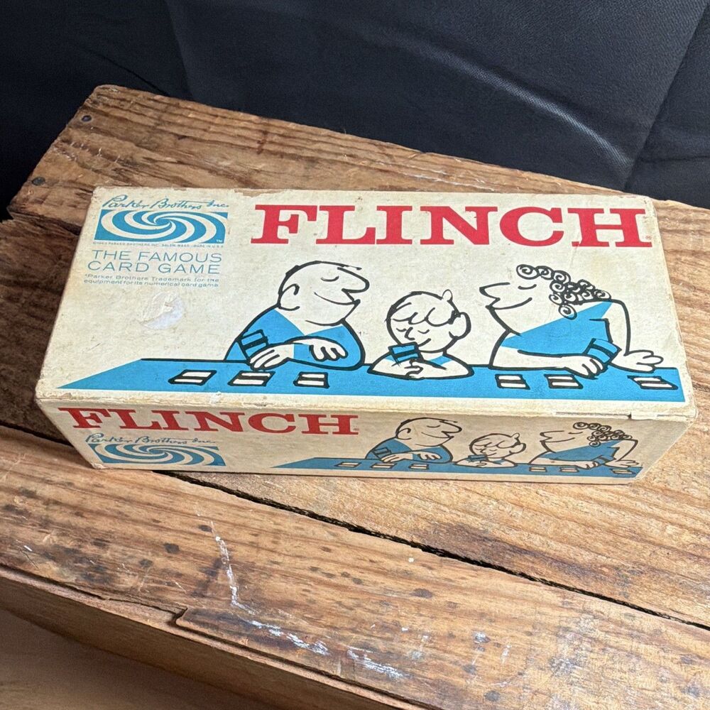 Parker brothers game flinch 1963